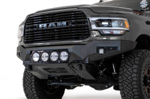 Ram 2500 Bumper - Front - Addictive Desert Designs - Bomber - Satin Black - `19-`21
